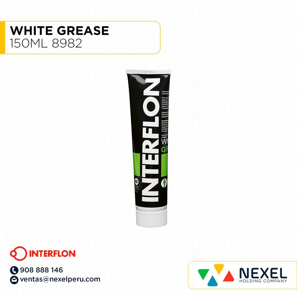 WHITE GREASE 150ML 8982 (MUESTRA) INTERFLON
