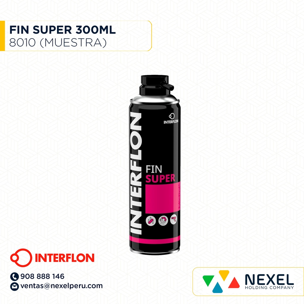 FIN SUPER 300ML 8010 (MUESTRA) INTERFLON