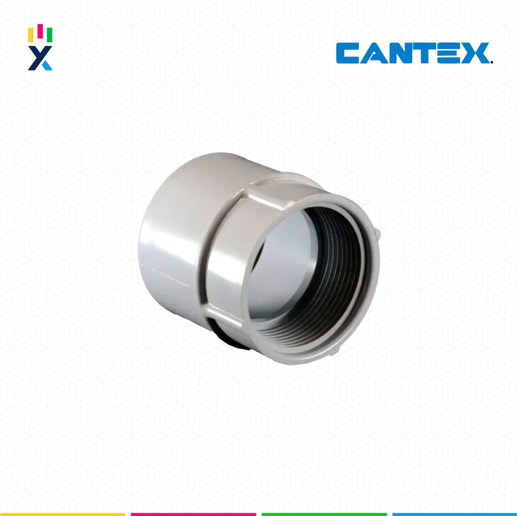 ADAPTADOR HEMBRA PVC SCH40/80 3/4'' UL CANTEX