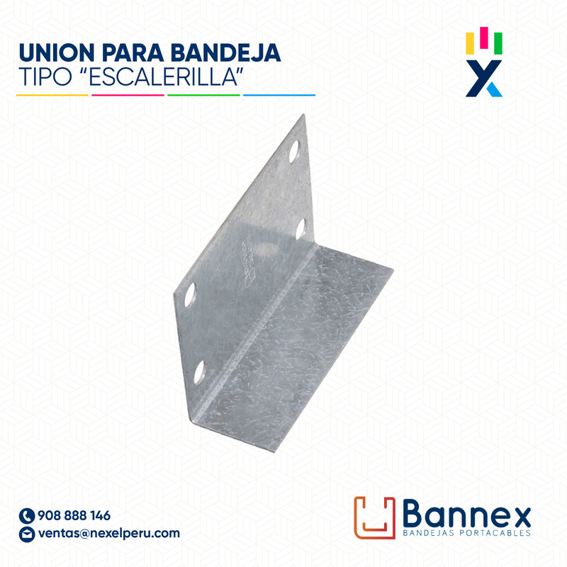 UNION TIPO "ESCALERILLA" 1.5MM / INC. UNION  BANNEX