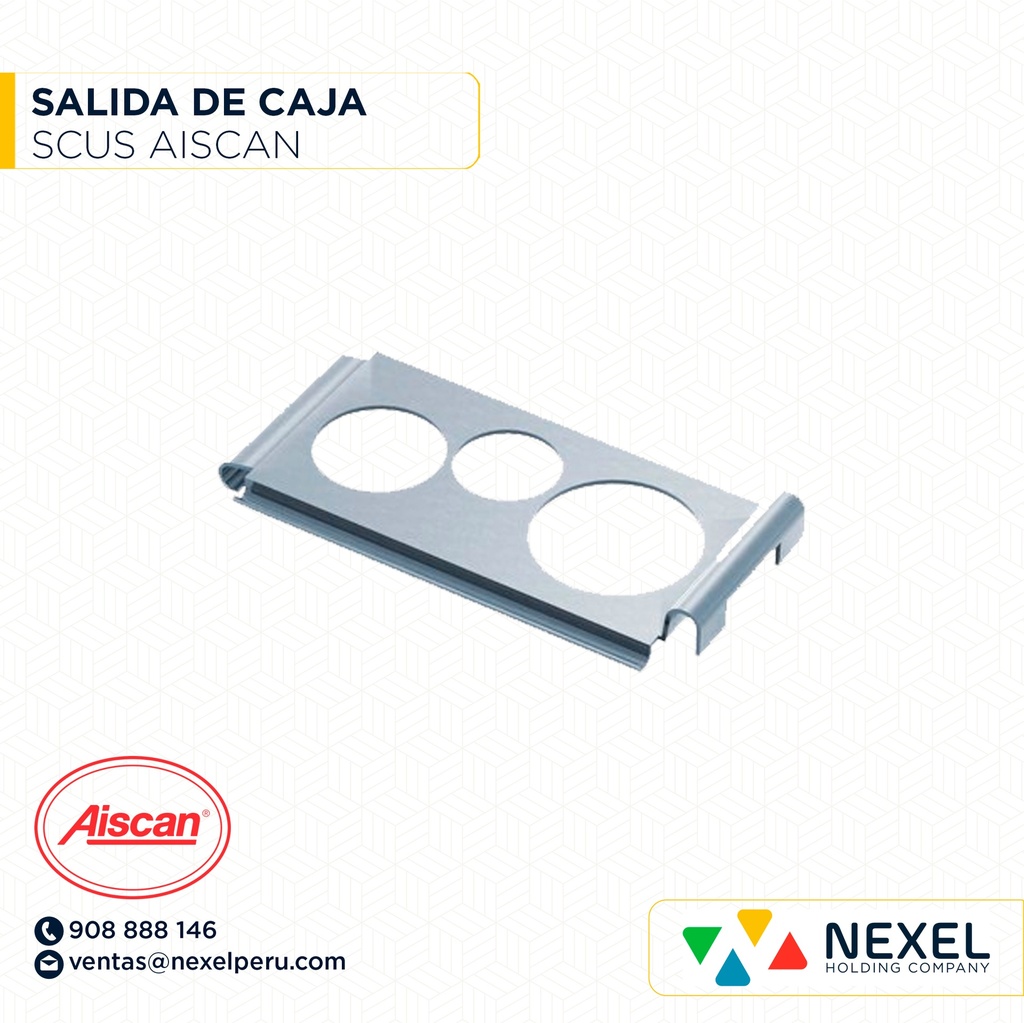 SALIDA DE TUBO STBS  AISCAN