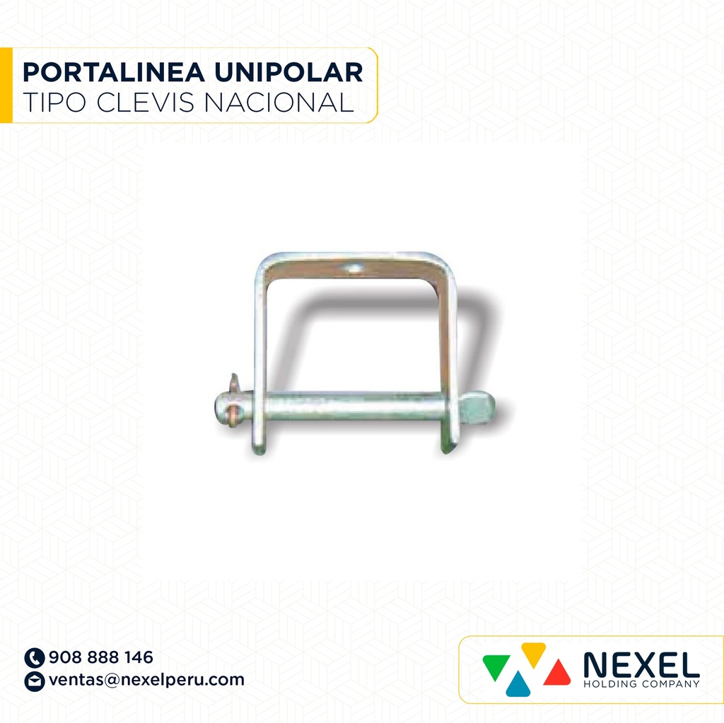 PORTALINEA UNIPOLAR TIPO CLEVIS NACIONAL