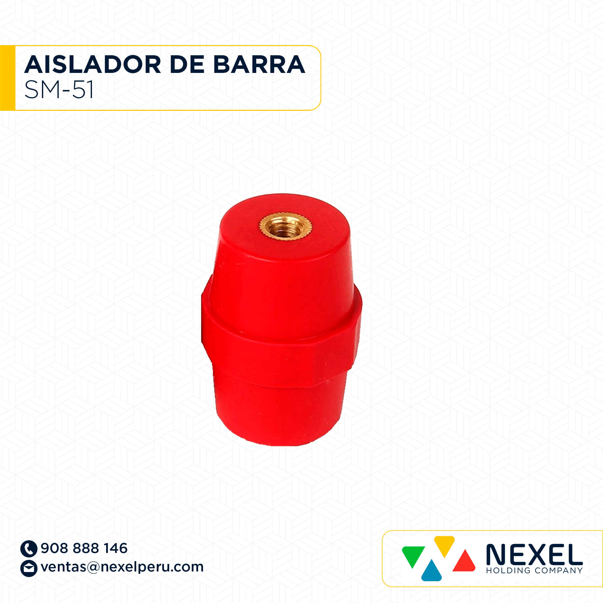OUT-AISLADOR DE BARRA SM-51 IMPORTADO
