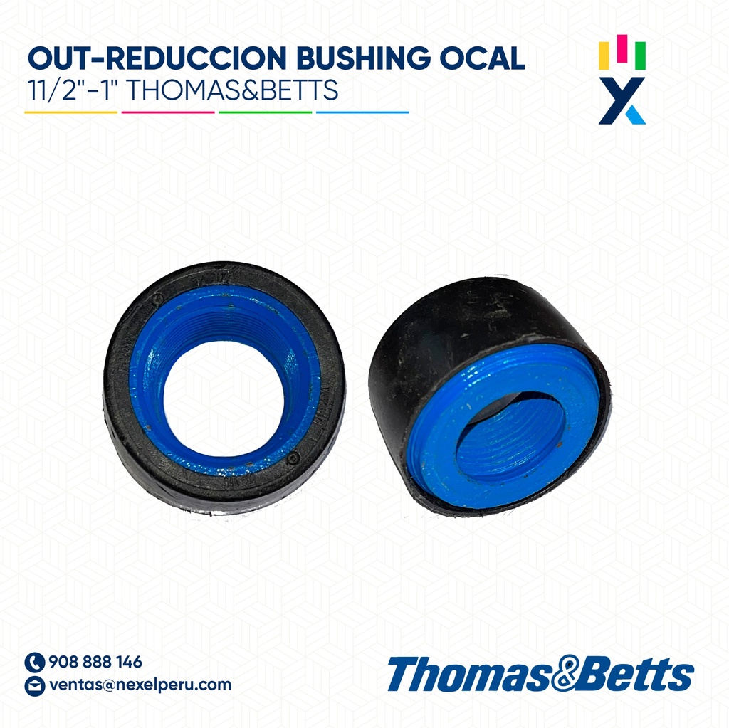 OUT-REDUCCION BUSHING OCAL 11/2"-1" THOMAS&BETTS