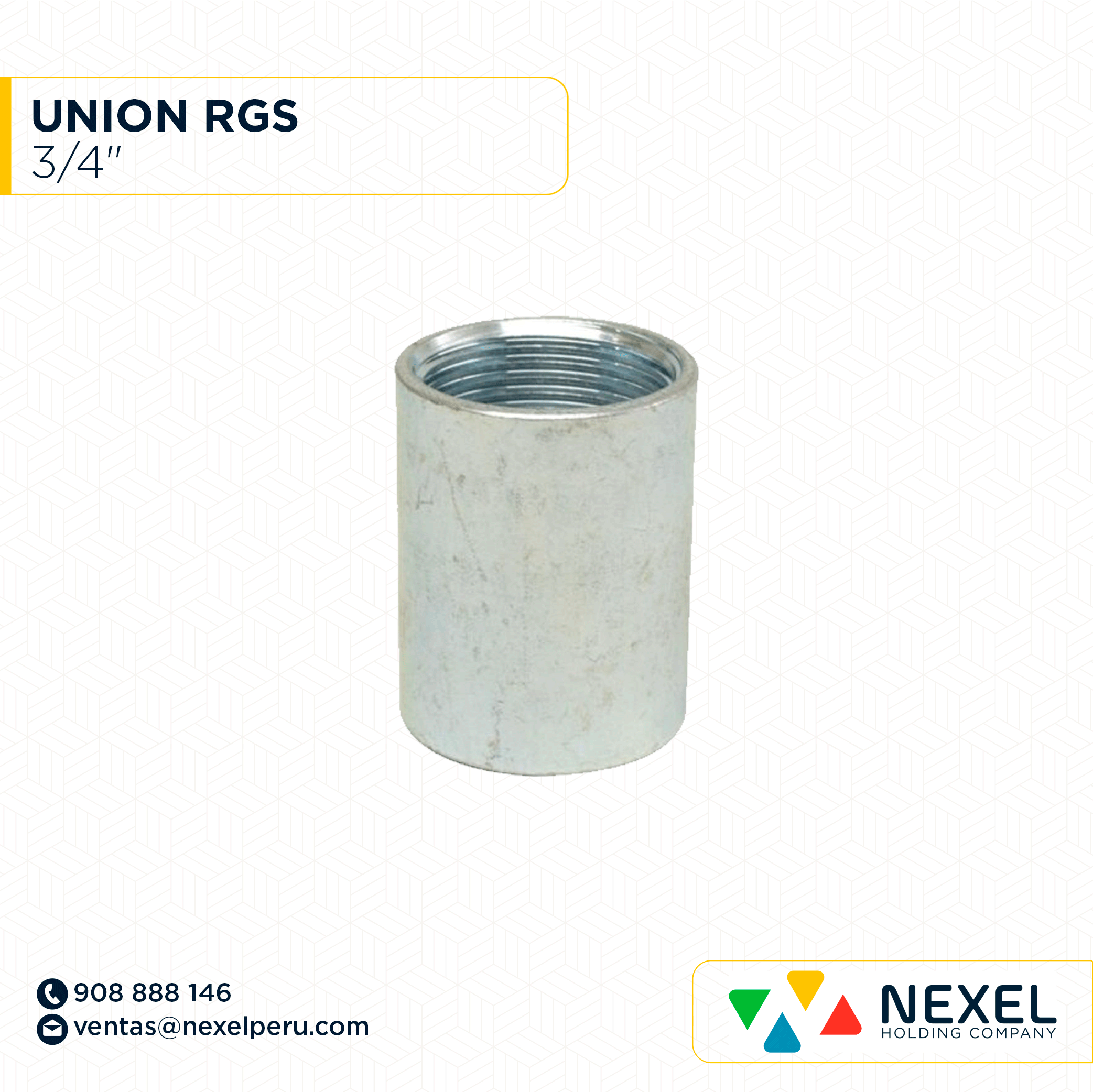 UNION RGS 3/4" STANDARD