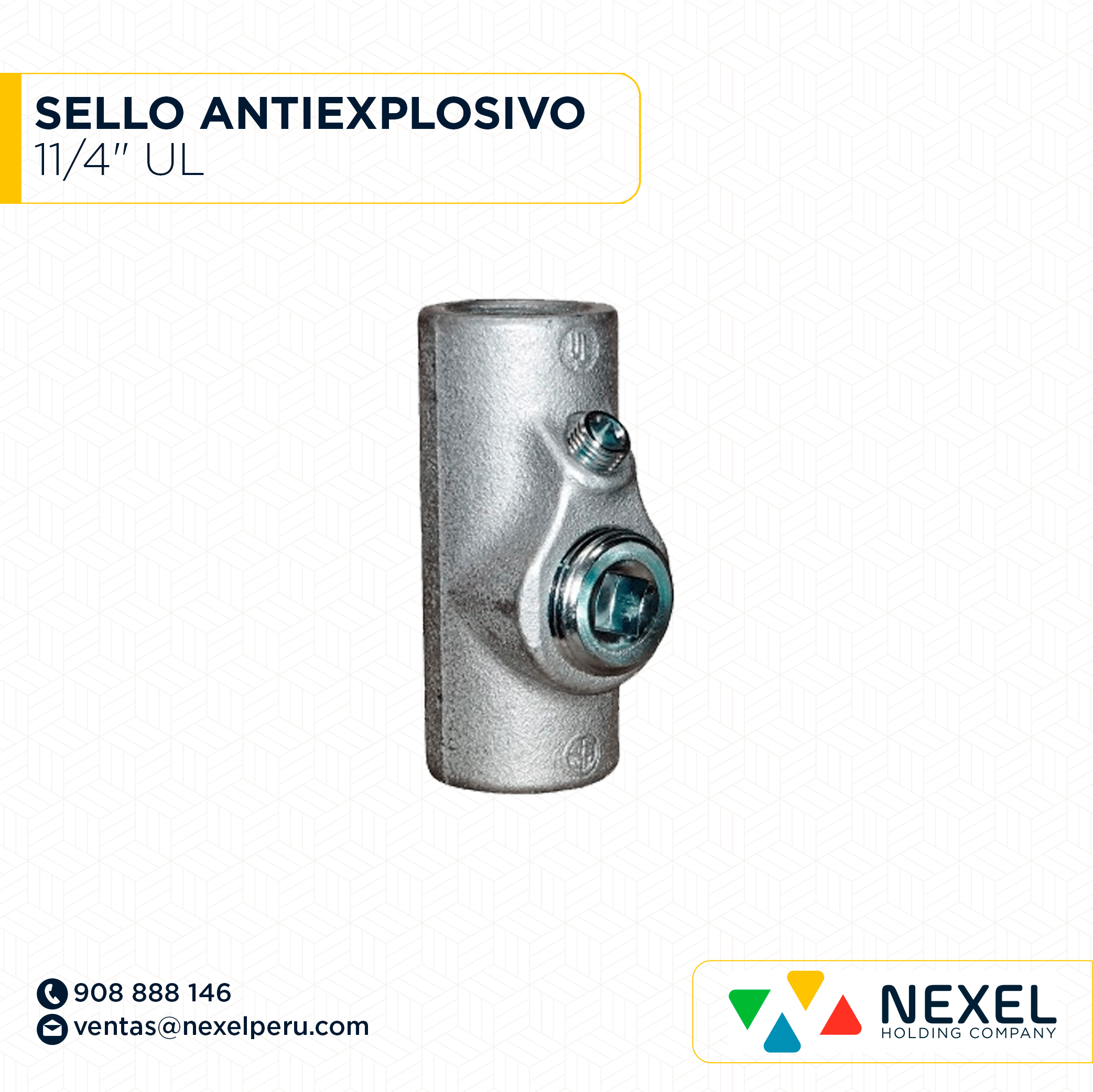 SELLO ANTIEXPLOSIVO 11/4" UL STANDARD