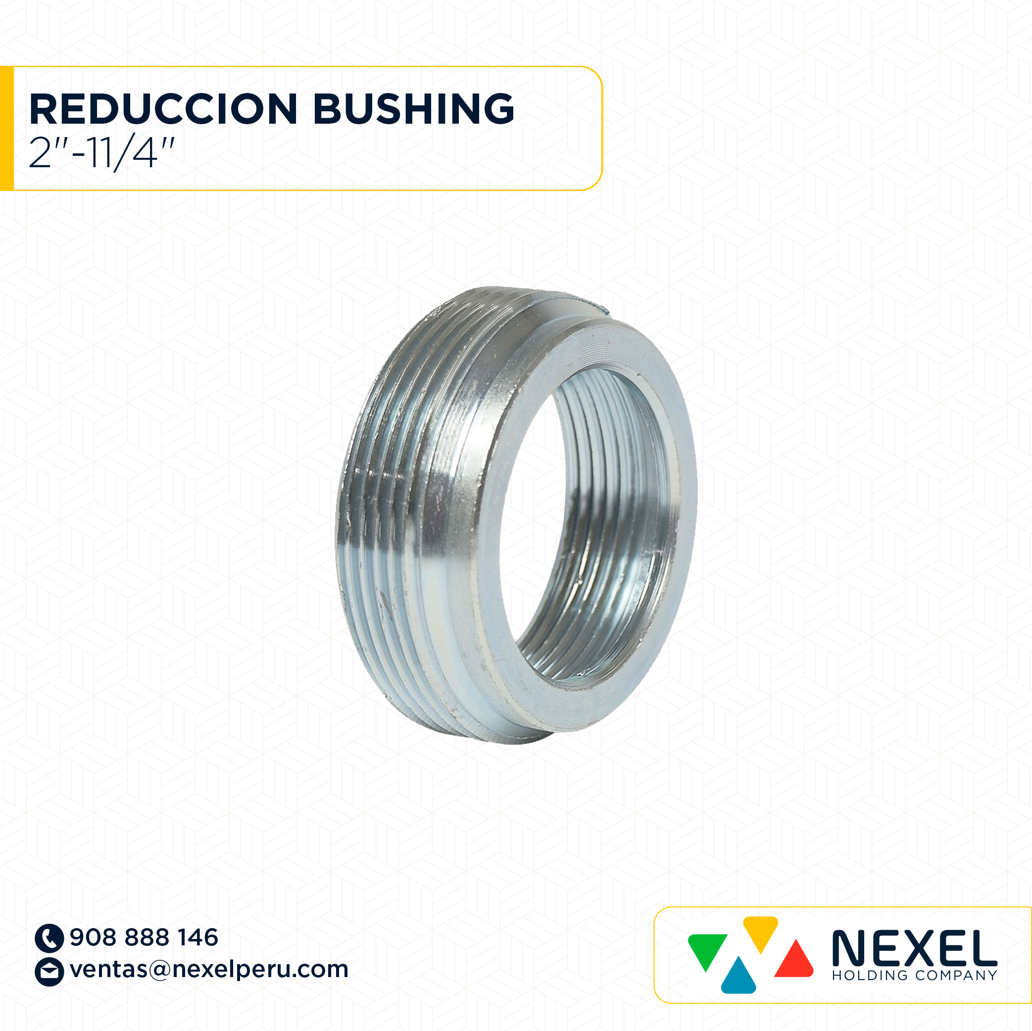 REDUCCION BUSHING 2"-11/4" STANDARD