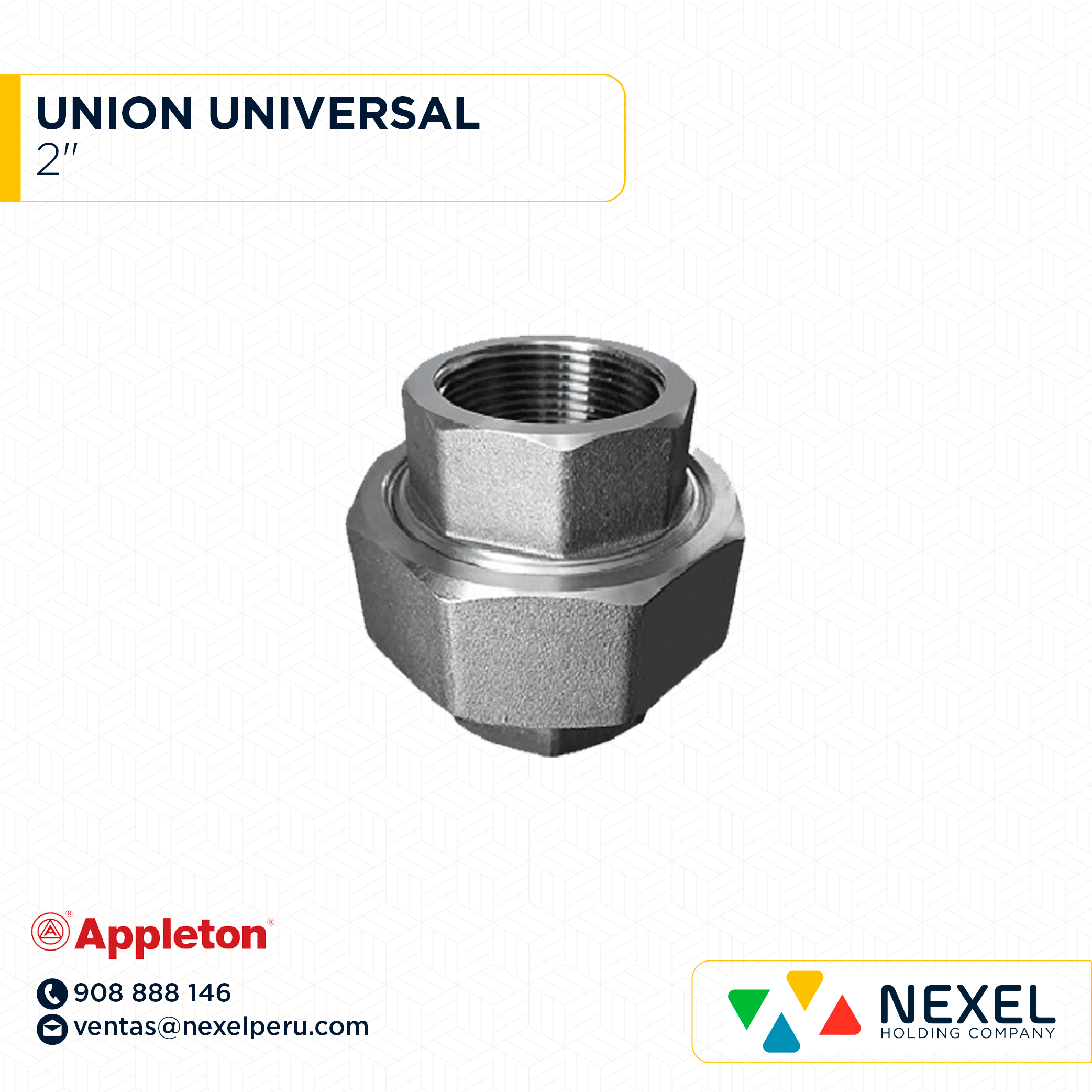 OUT-UNION UNIVERSAL 2" APPLETON