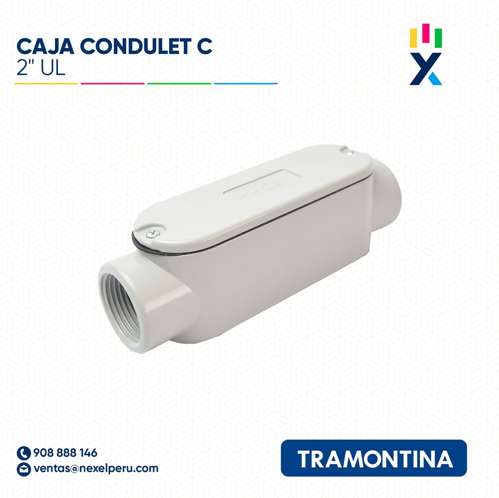CAJA CONDULET C 2" UL TRAMONTINA