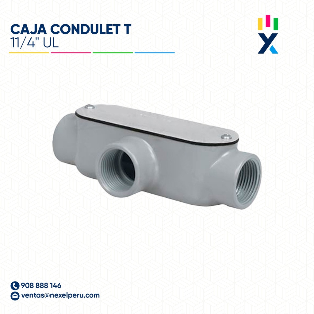 CAJA CONDULET T 11/4" UL STANDARD