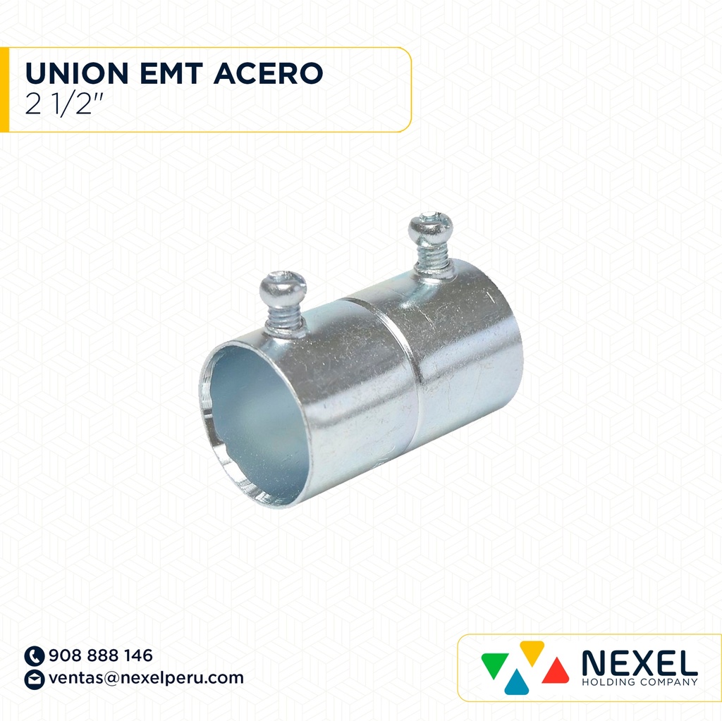 UNION EMT 2 1/2" ACERO STANDARD - A