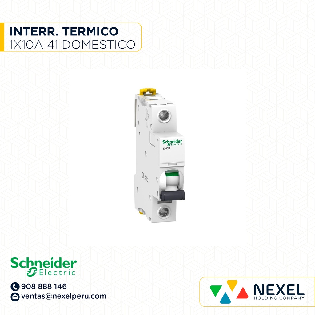 INT TERMICO DOM A 41 1X10A SCHNEIDER