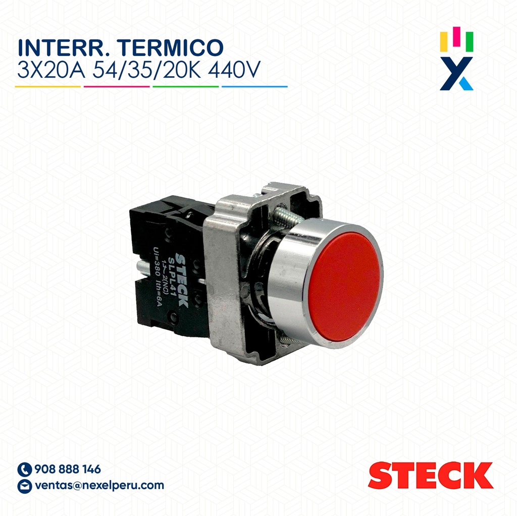BLOCK DE CONTACTO NC P/ SLM NC S-LPL41 STECK