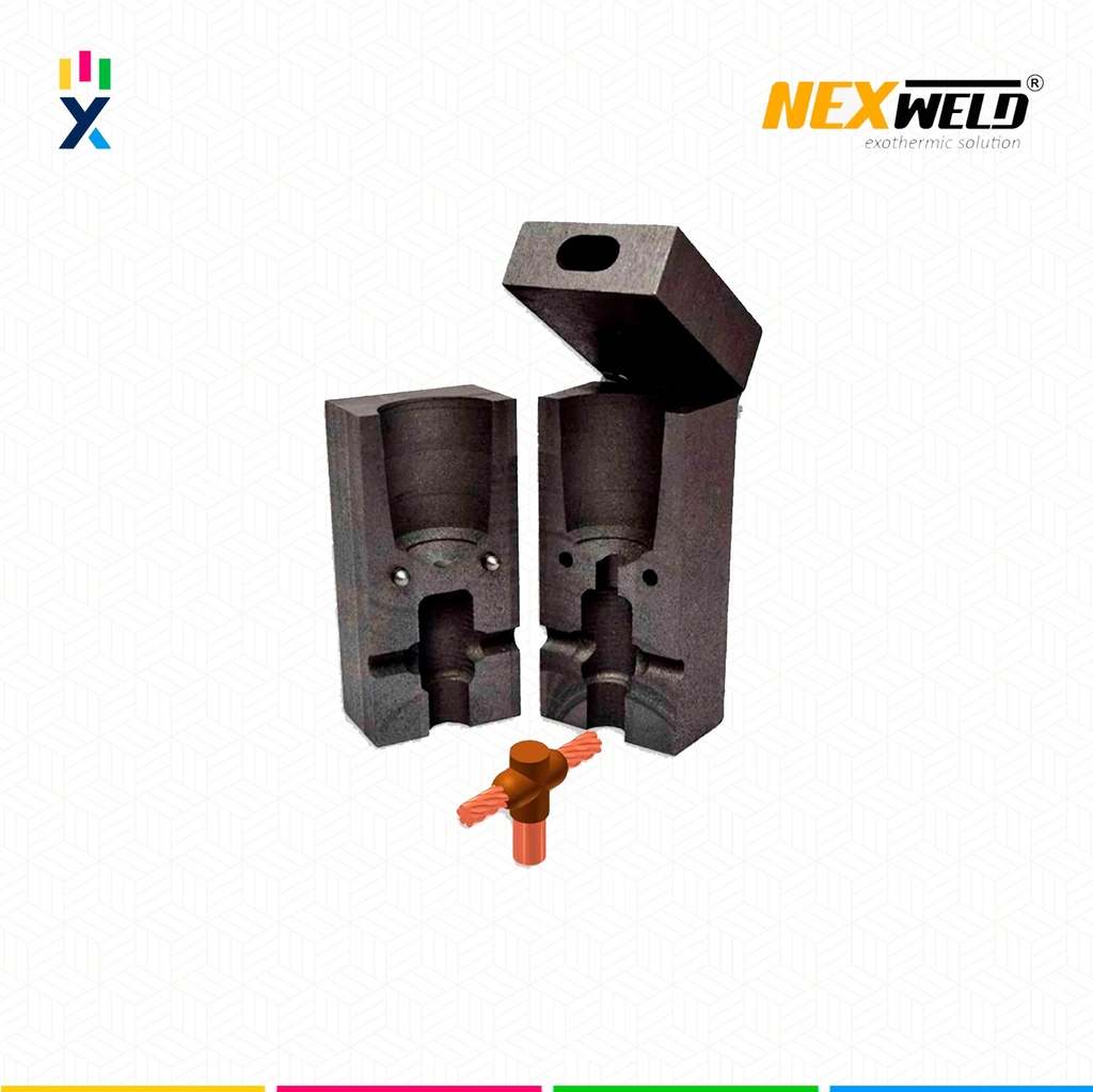 MOLDE VARILLA CABLE - T (CR-2) (5/8-2/0) T/ M-548 C/ GTC-162G #115 NEXWELD