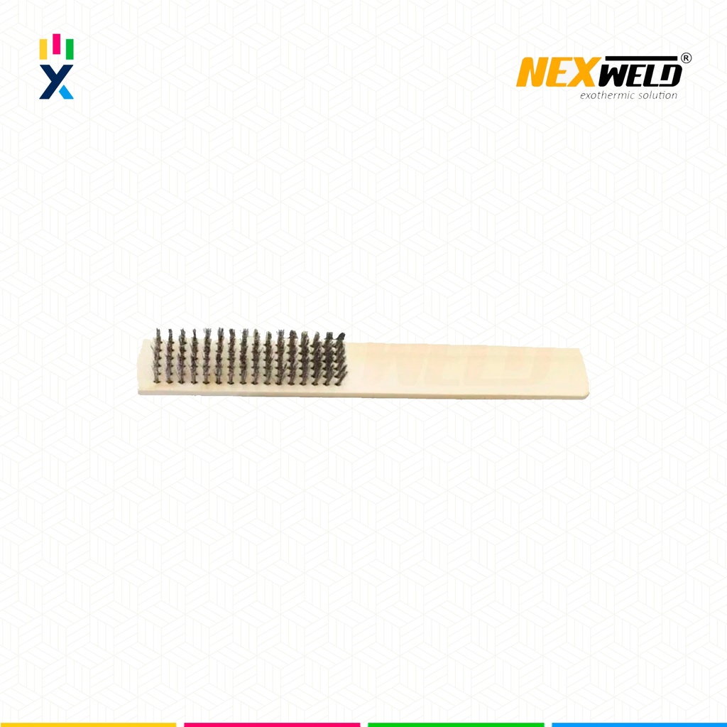 CEPILLO PARA MOLDE EXOTERMICO DE CERDAS DE METAL NEXWELD