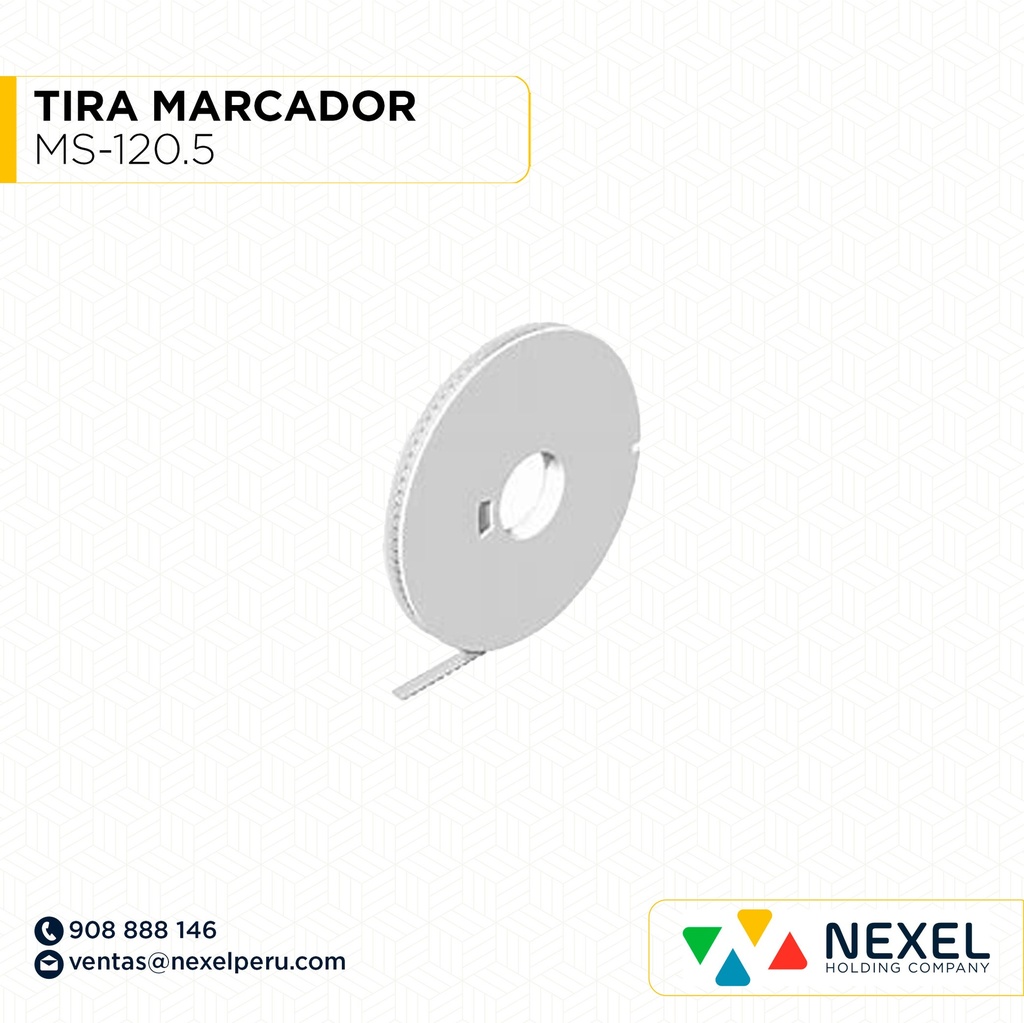TIRA MARCADOR MS-120.5 (100 UNDIADES) NACIONAL