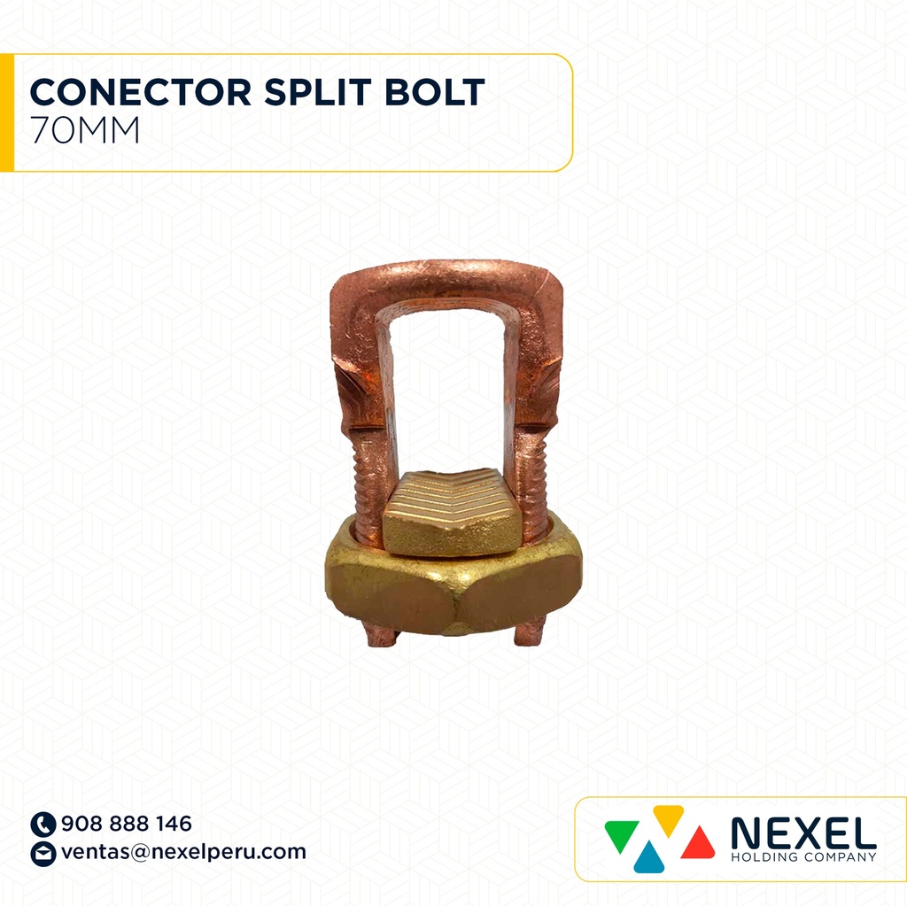 CONECTOR SPLIT BOLT 70MM STANDARD