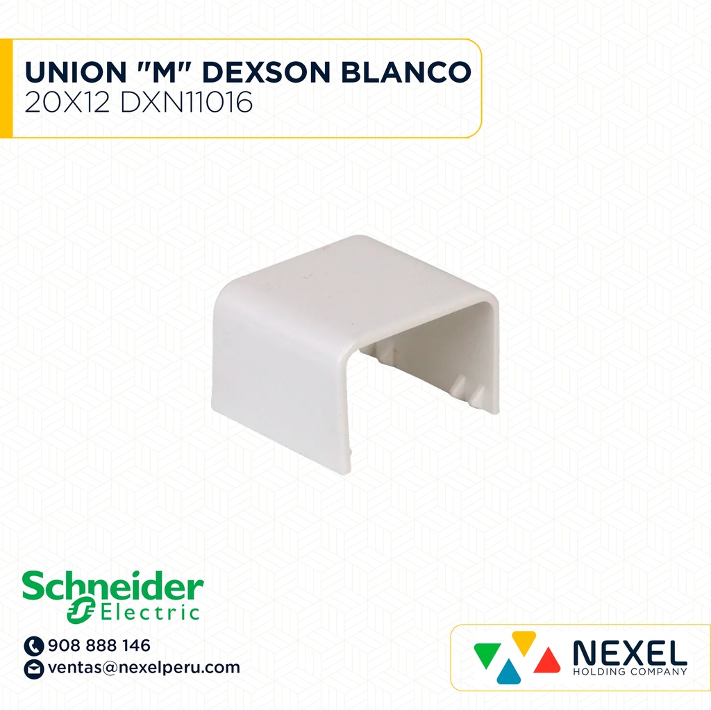 UNION 20X12 DEXON BLANCO/ DXN11046 SCHNEIDER