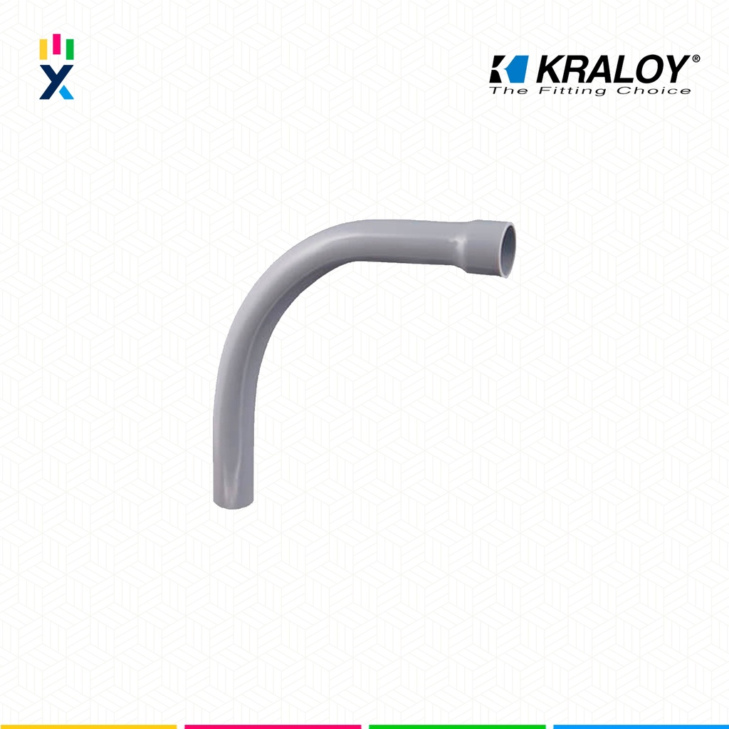 CURVA PVC SCH40 90° HEMBRA/HEMBRA 4" (100MM) UL651 KRALOY 