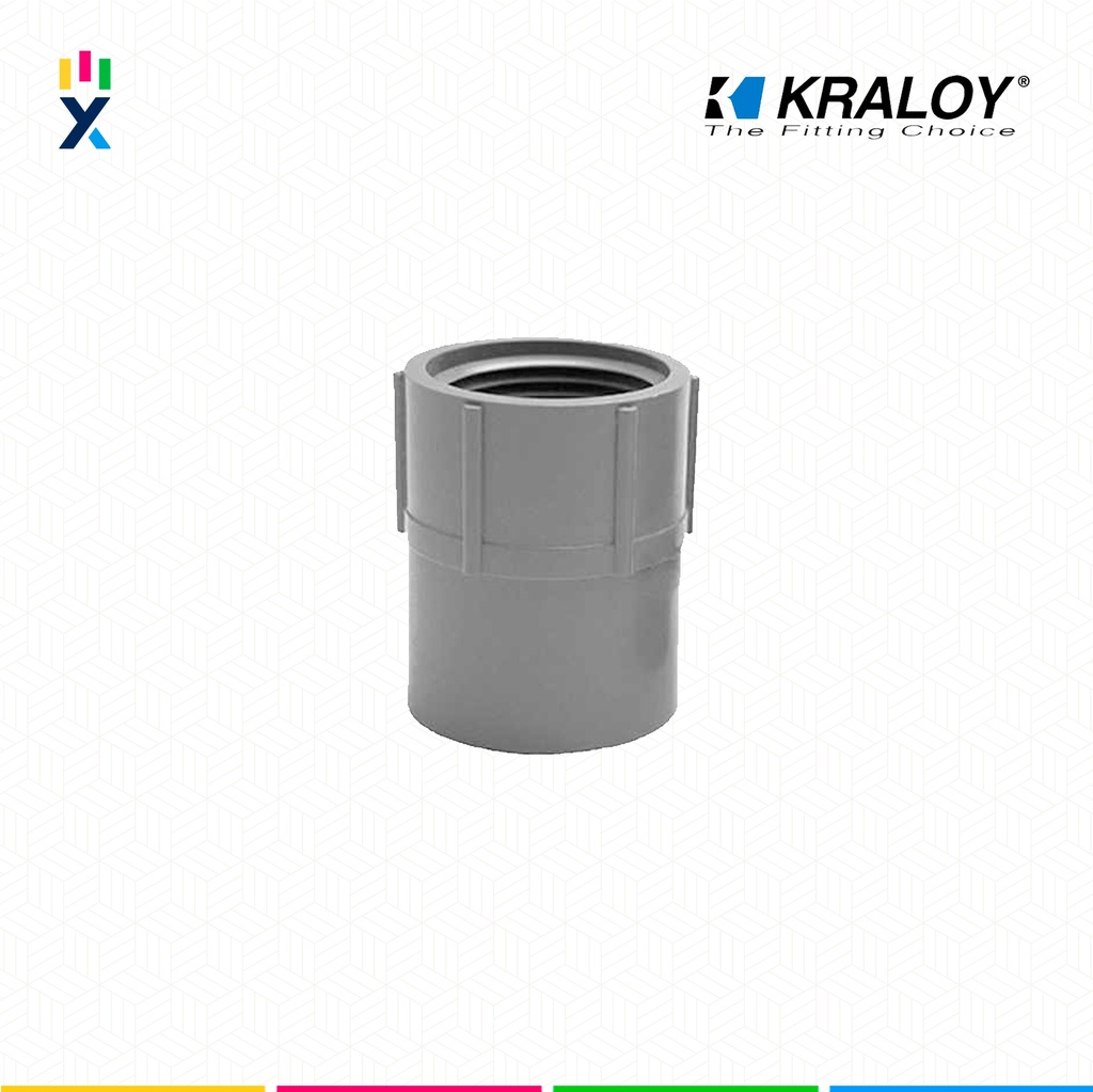 CONECTOR PVC HEMBRA SCH40/80 11/4" (31MM) UL651 KRALOY