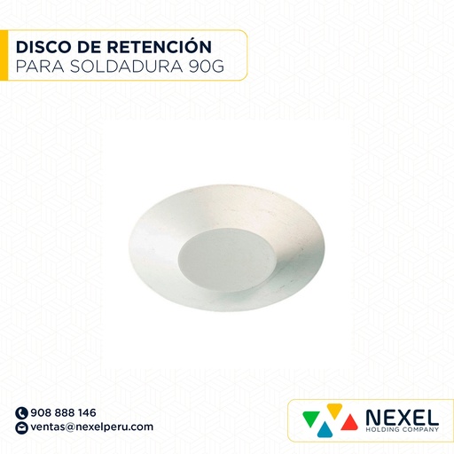 [E143571-O] OUT-DISCO RETENCION PARA SOLDADURA 90G