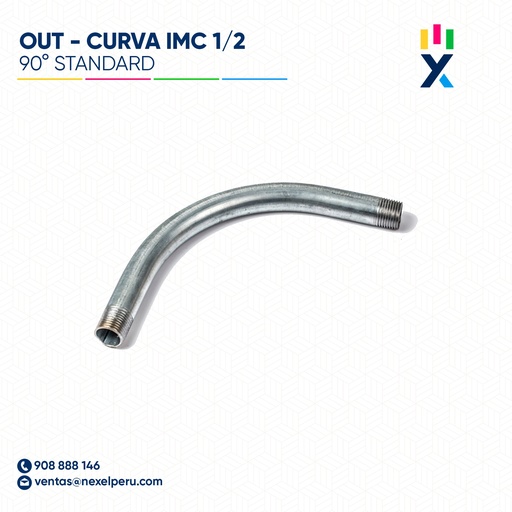 [B21596-O] OUT- CURVA IMC 1/2" X 90° UL STANDARD