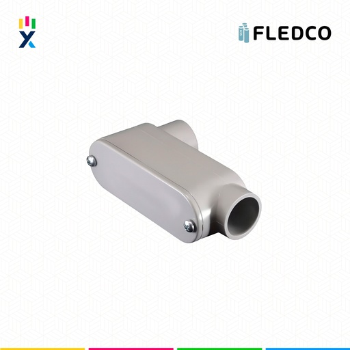 [B743723] CAJA CONDULET PVC 3/4" OVALADA TIPO LB SCH40/80 FLEDCO