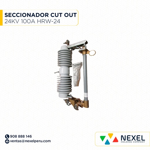 [J33592] SECCIONADOR "CUT AUT" TIPO HRW-24 KV IMPORTADO