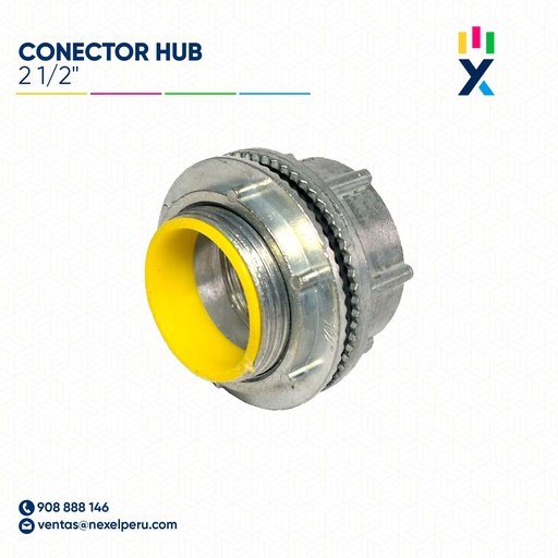 [B34540-O] OUT-CONECTOR HUB 21/2' STANDARD