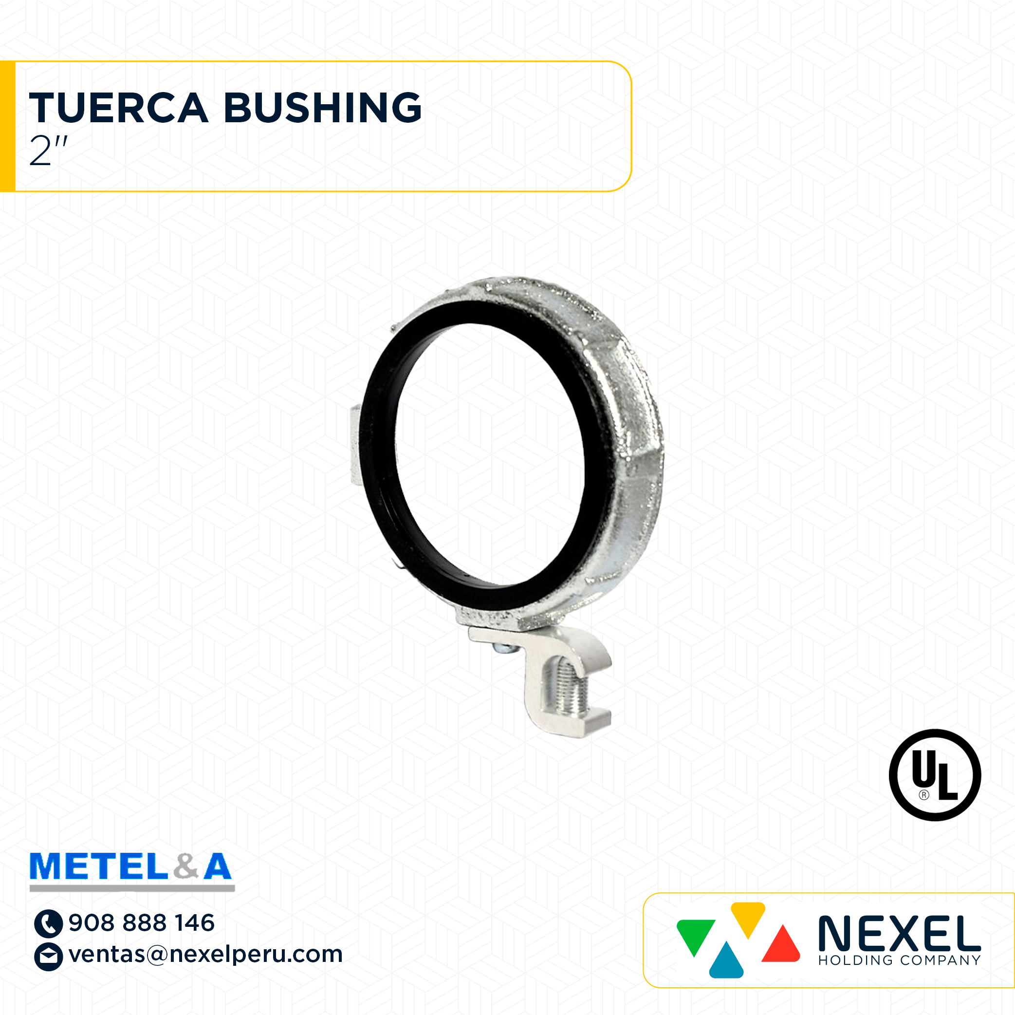 [B94336] TUERCA BUSHING 2" METELSA
