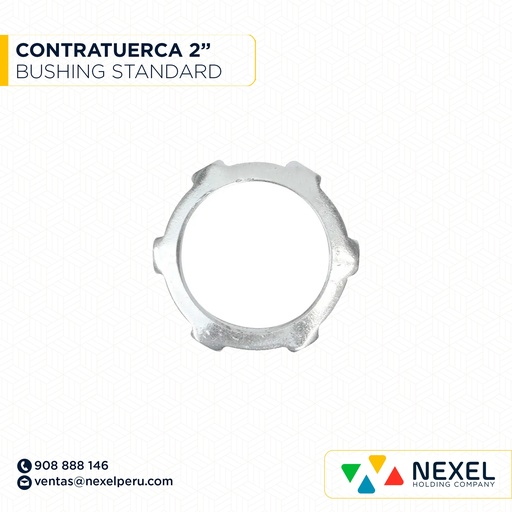 [B96165] CONTRATUERCA BUSHING 2" ZINC STANDARD