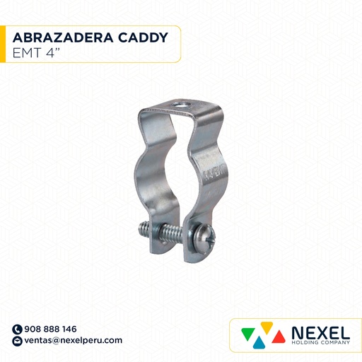 [B92044] ABRAZADERA EMT TIPO CADDY 4" STANDARD