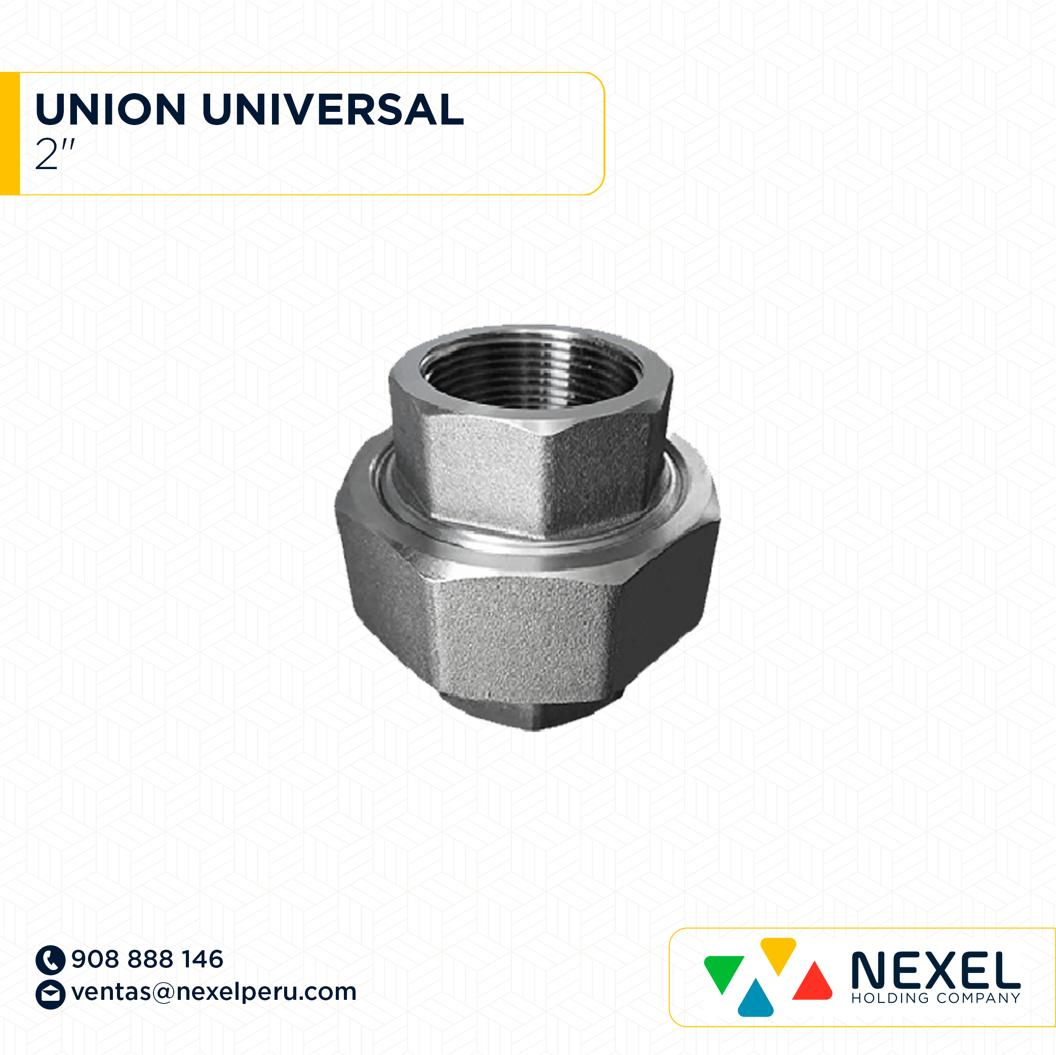 [B51762-O] OUT- UNION UNIVERSAL 2" STANDARD