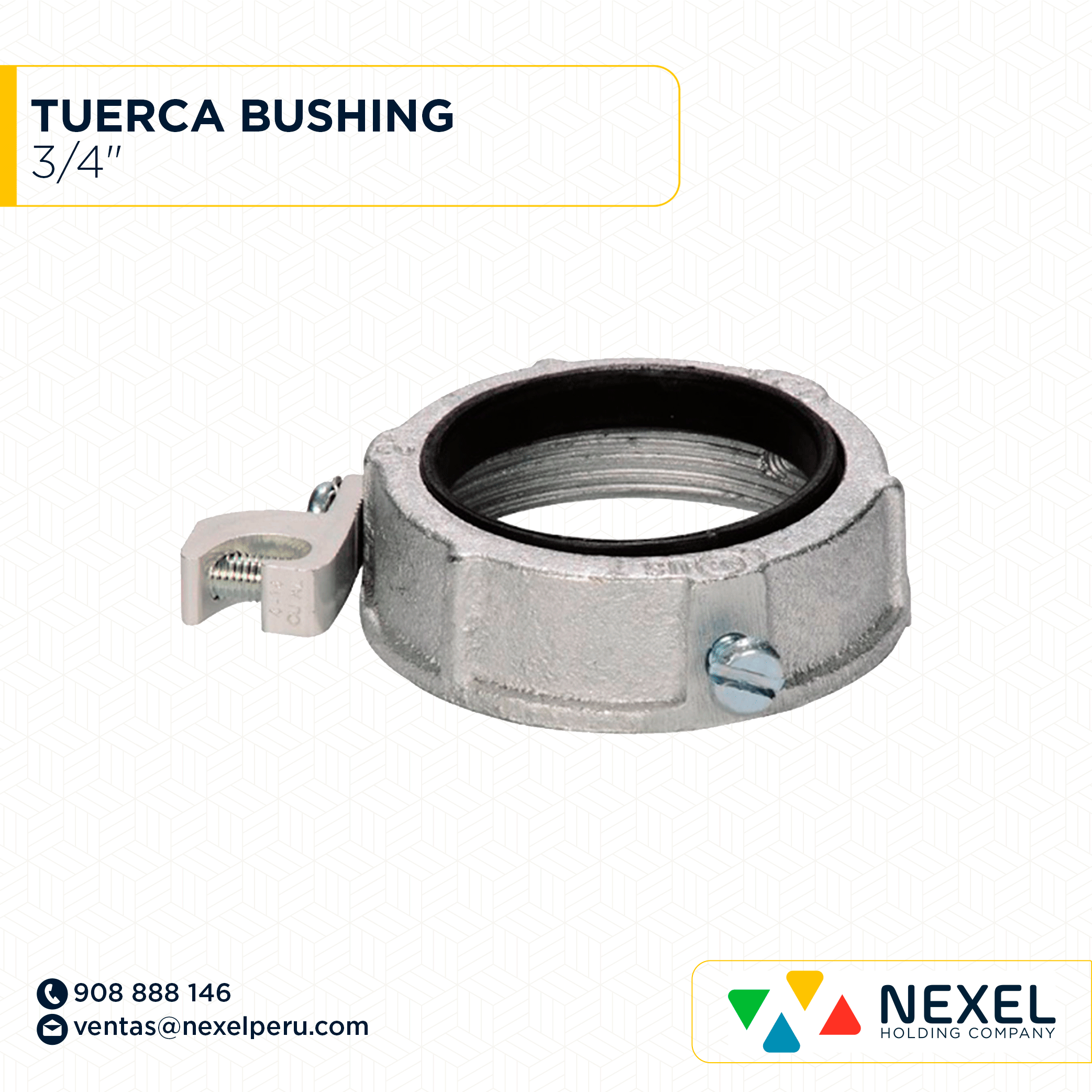 [B91724] TUERCA BUSHING 3/4" STANDARD