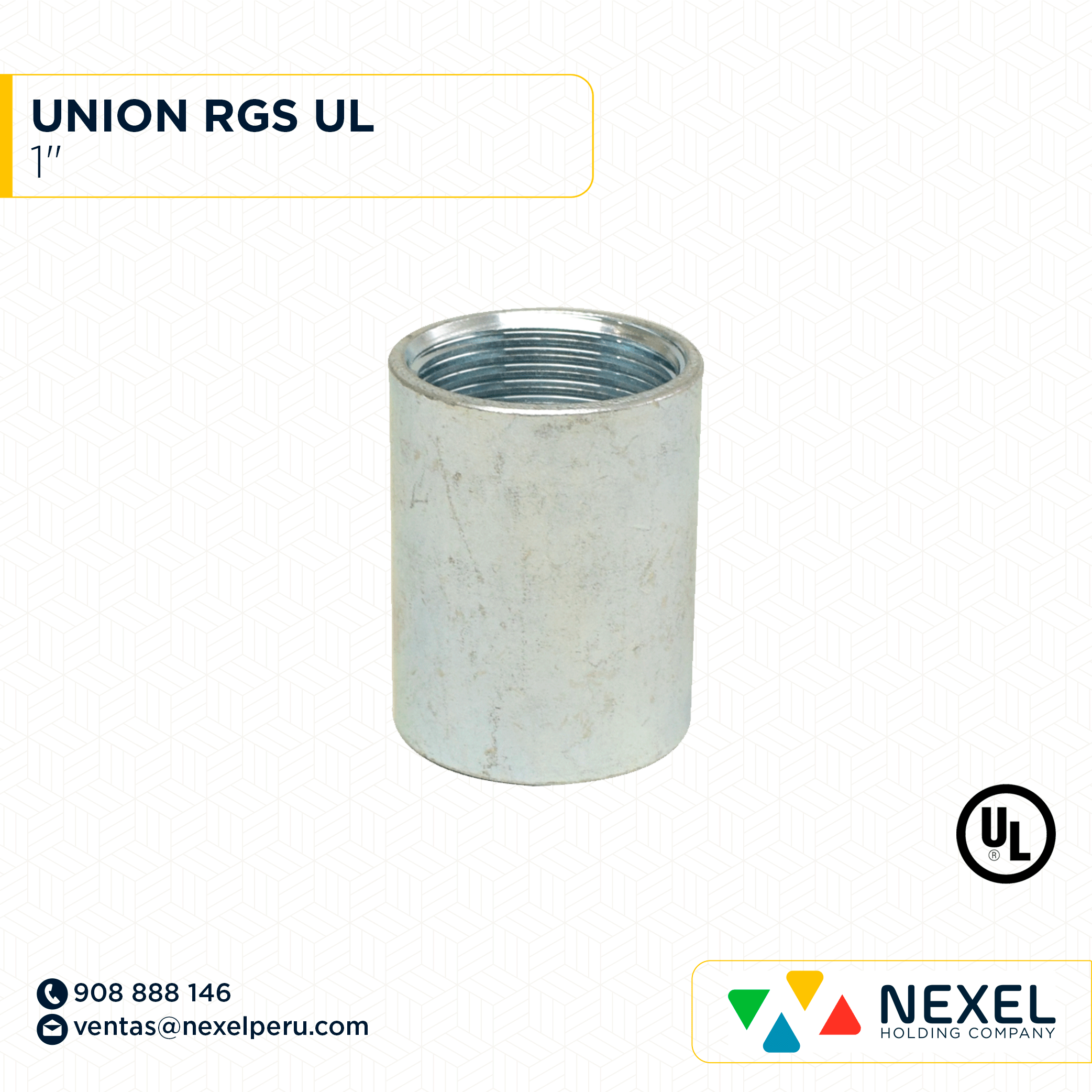 [B301670] UNION RGS 1" UL STANDARD B
