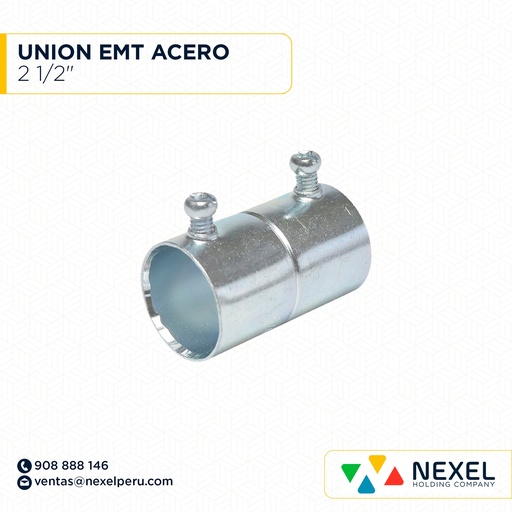 [B11637] UNION EMT 21/2" ACERO STANDARD - A