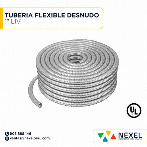 [B61528-1-O] OUT- TUBERIA FLEXIBLE DESNUDO 1" LIV STANDARD