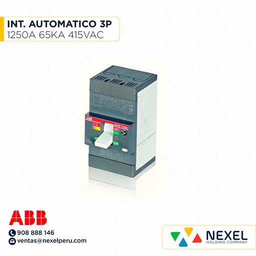 [G26178-O] OUT- INT. DE FUERZA 160A SACE TMAX T1C160 ABB