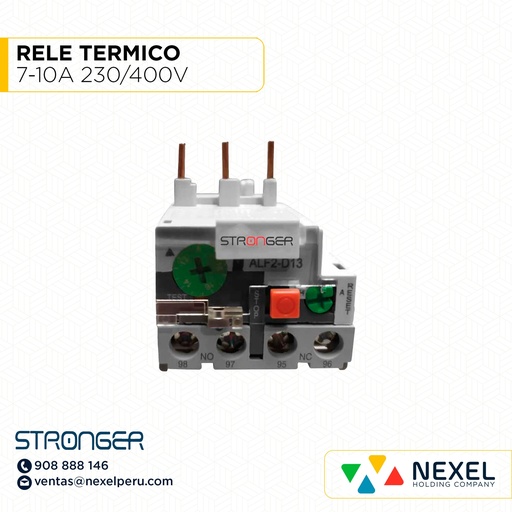 [G32766-O] OUT- RELE TERMICO 7-10A 230/400V STRONGER