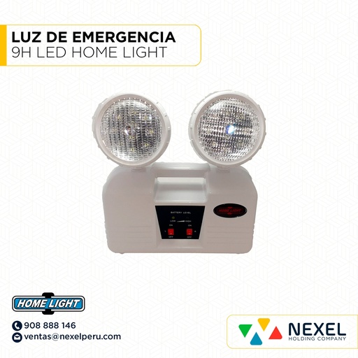 [H44676-O] OUT- LUZ DE EMERGENCIA 9H LED HOME LIGHT