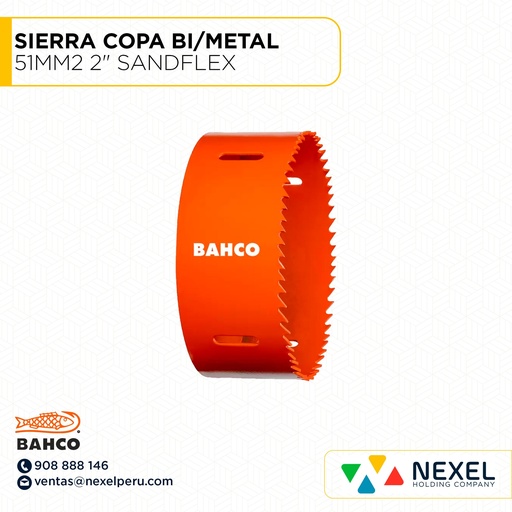 [L23486] SIERRA COPA BI/METAL 51MM2 2" SANDFLEX