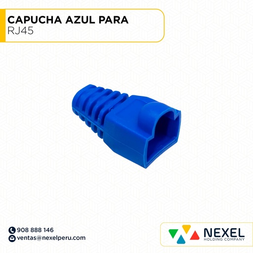 [A64687] CAPUCHA AZUL PARA RJ45