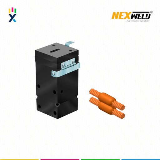 [E16078] MOLDE EMPALME PARALELO (CC-7) (2/0 - 2/0) T/ M-1322 C/ PTC-2G2G CART. 115 NEXWELD