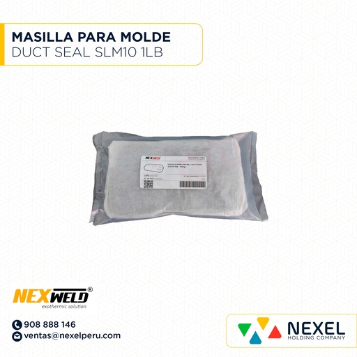 [E143494] MASILLA PARA MOLDE DUCT SEAL SLM10 1LB NEXWELD