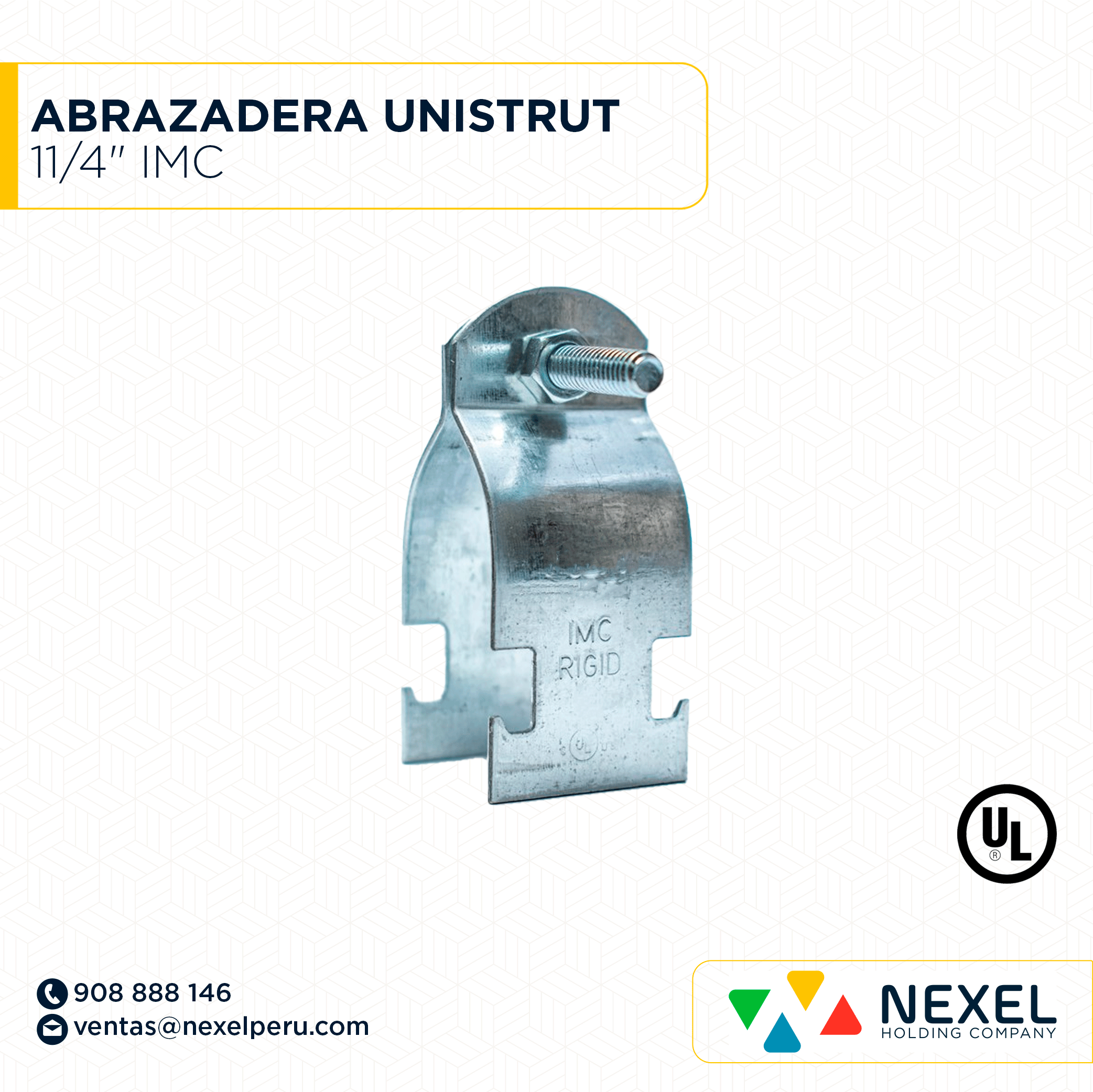 [N32032-O] OUT-ABRAZADERA UNISTRUT 11/4" IMC STANDARD
