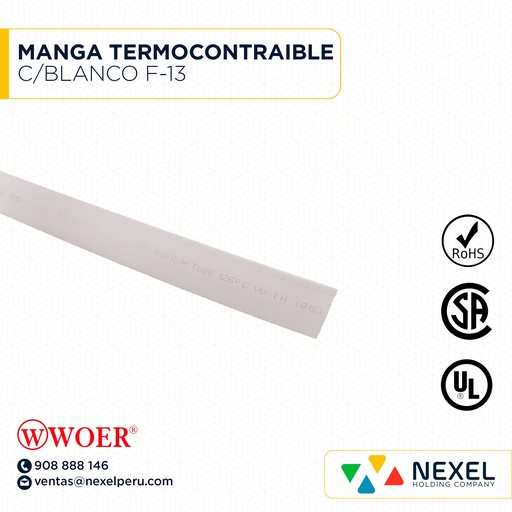 [F72251] MANGA TERMOCONTRAIBLE C/BLANCO F-13 WOER