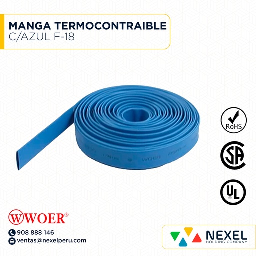 [F72217-2] MANGA TERMOCONTRAIBLE C/AZUL F-18 WOER