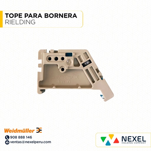 [F144032] TOPE PARA BORNERA RIELDING WEIDMULLER