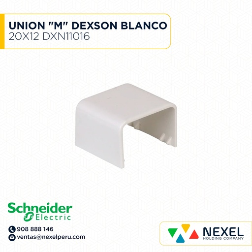 [C43496] UNION 20X12 DEXON BLANCO/ DXN11046 SCHNEIDER