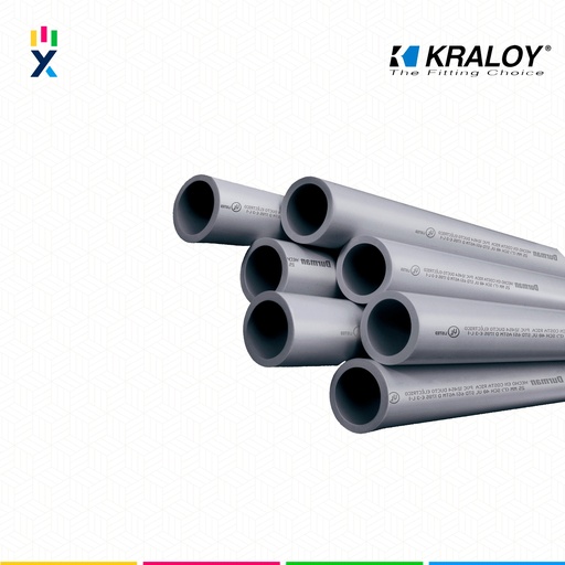 [B743611] TUBO CONDUIT PVC SCH40 2" (50MM) X 3.05M CC UL651 KRALOY